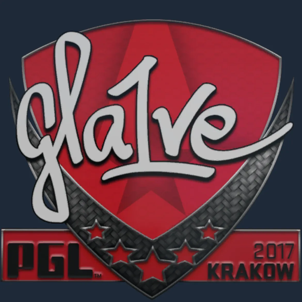 Sticker | gla1ve | Krakow 2017