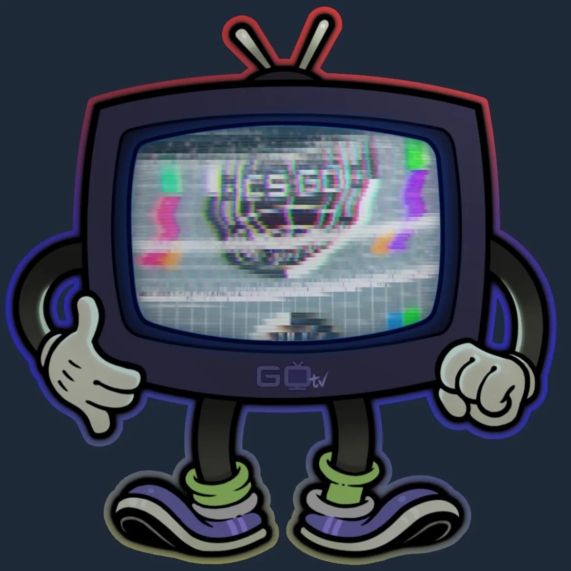 Sticker | Global TV (Lenticular)
