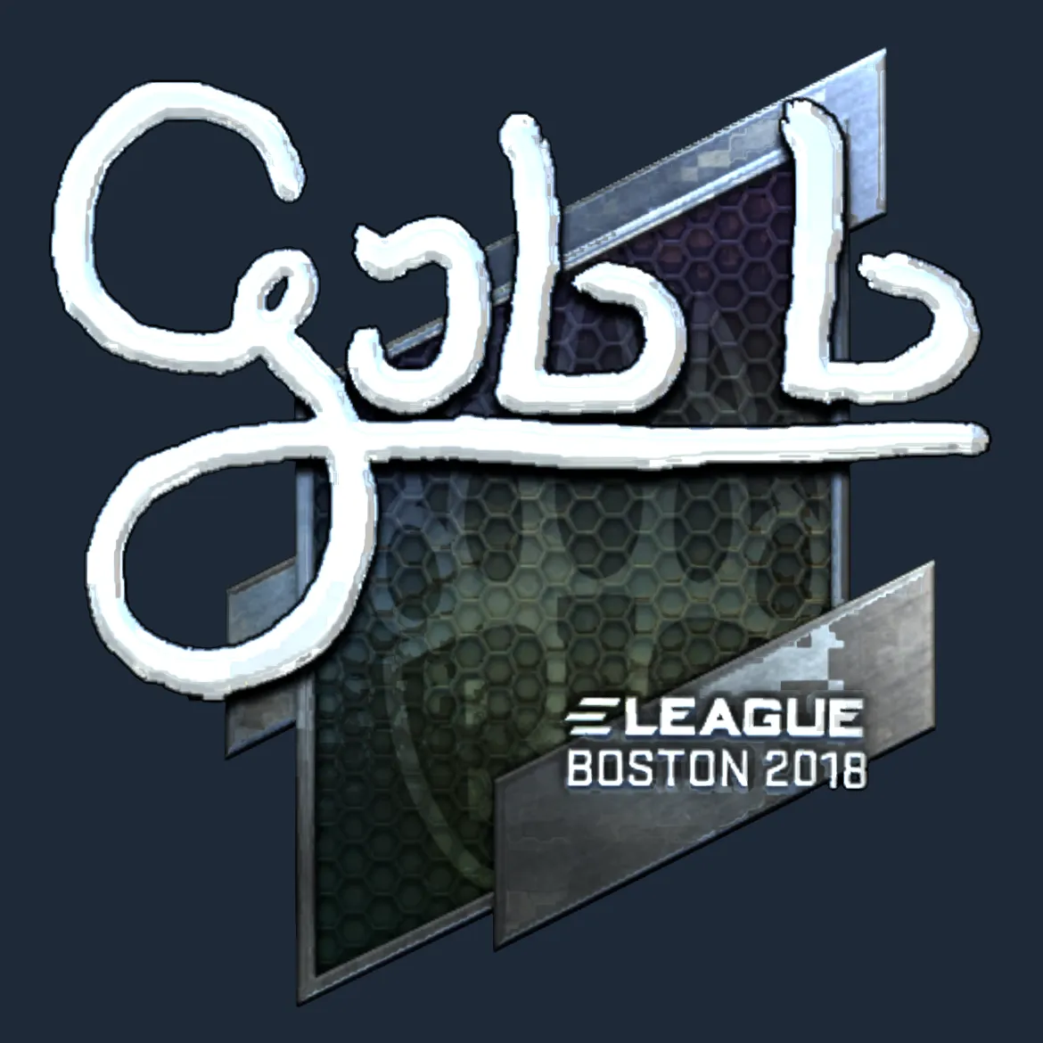Sticker | gob b (Foil) | Boston 2018