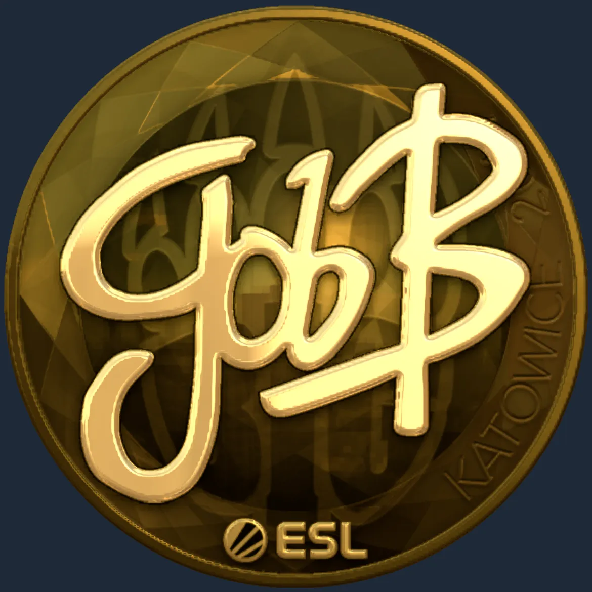 Sticker | gob b (Gold) | Katowice 2019
