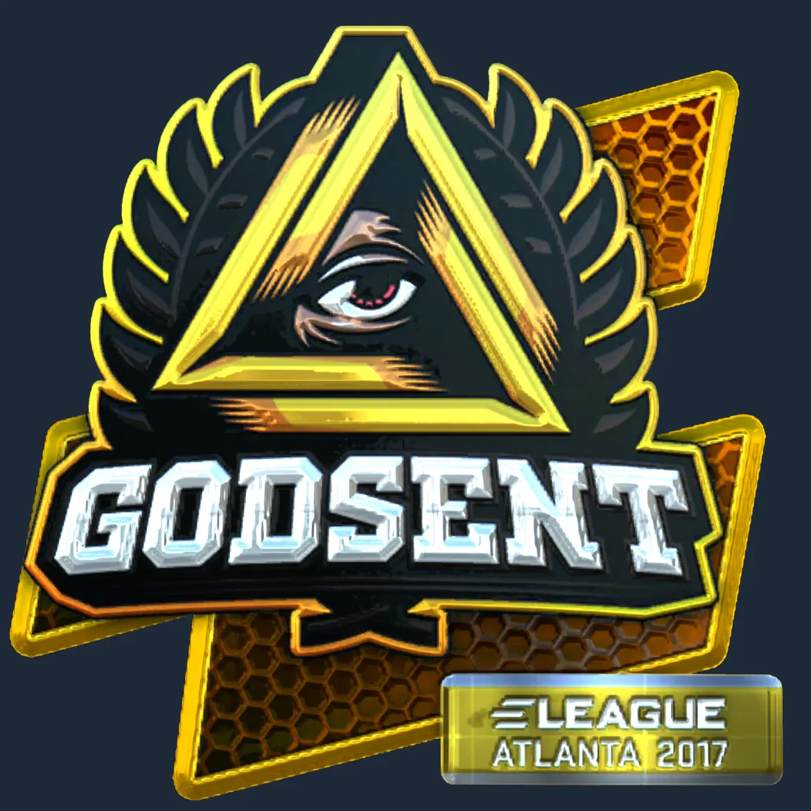 Sticker | GODSENT (Foil) | Atlanta 2017