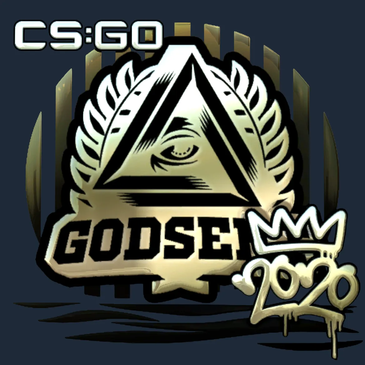 Sticker | GODSENT (Gold) | 2020 RMR