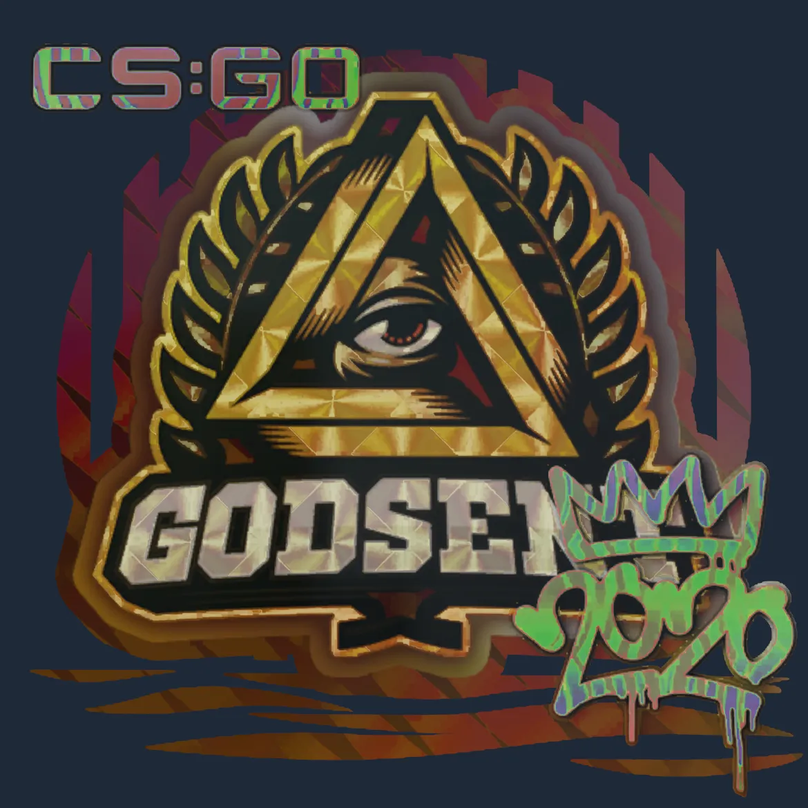 Sticker | GODSENT (Holo) | 2020 RMR