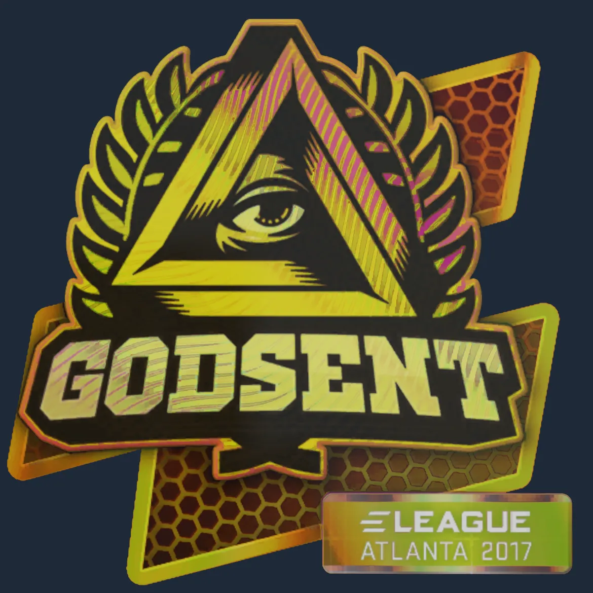 Sticker | GODSENT (Holo) | Atlanta 2017