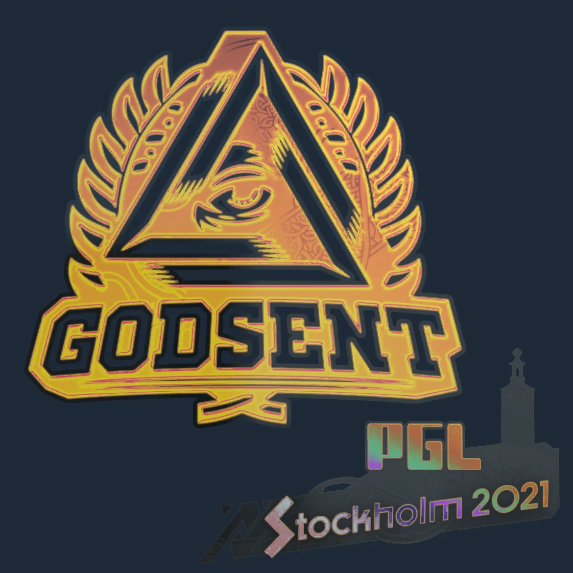 Sticker | GODSENT (Holo) | Stockholm 2021