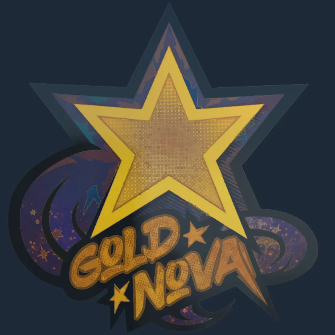 Sticker | Gold Nova (Holo)