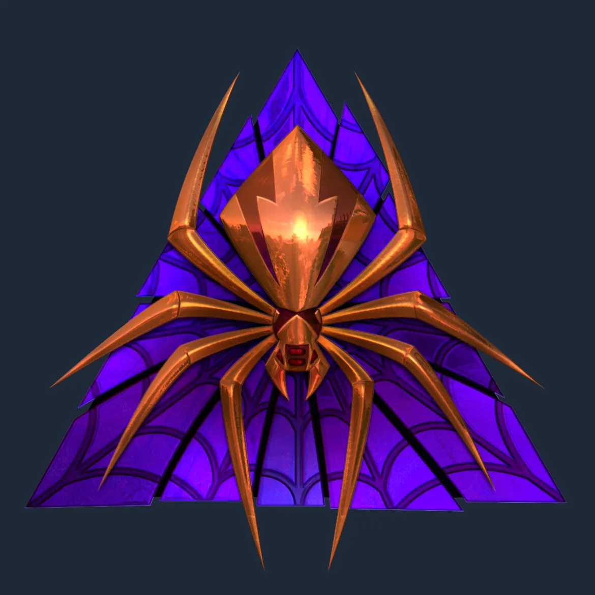Sticker | Gold Web (Foil)