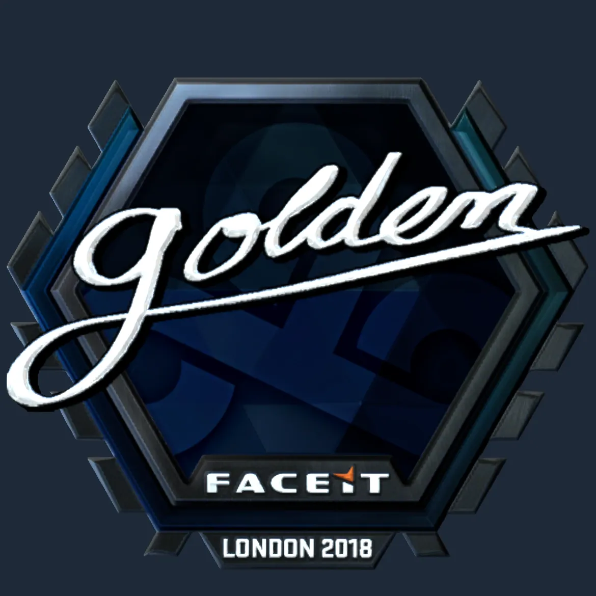 Sticker | Golden (Foil) | London 2018