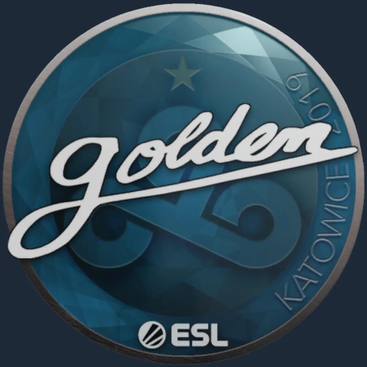 Sticker | Golden | Katowice 2019