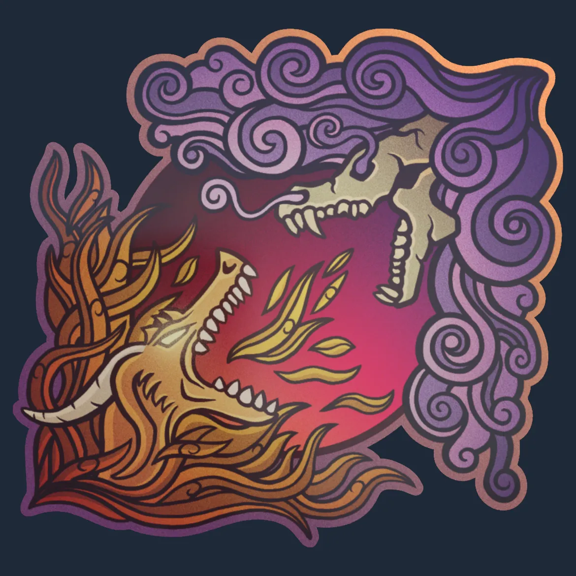 Sticker | Good Versus Evil