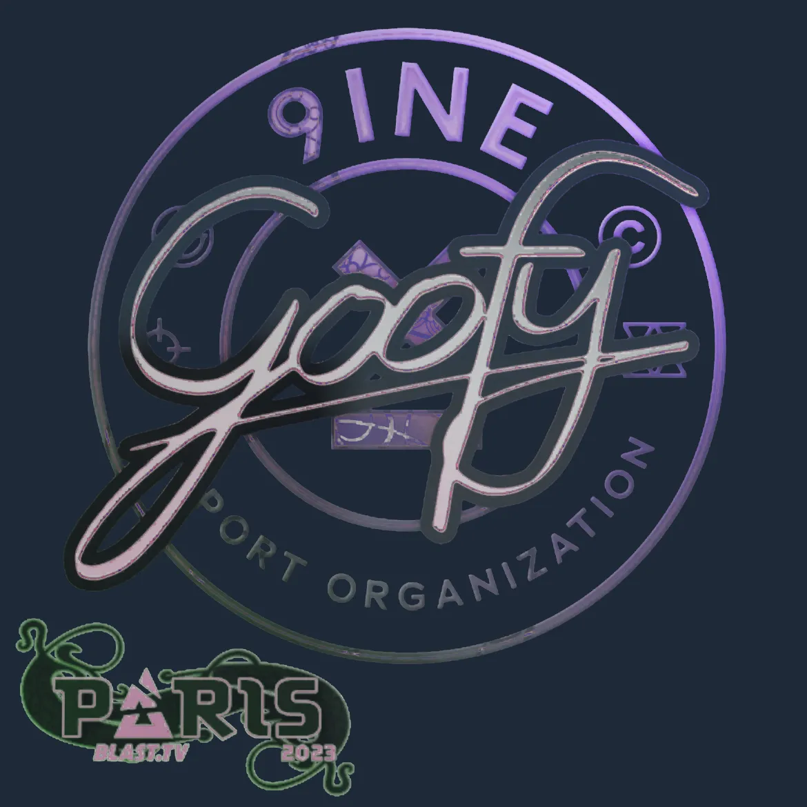 Sticker | Goofy (Holo) | Paris 2023
