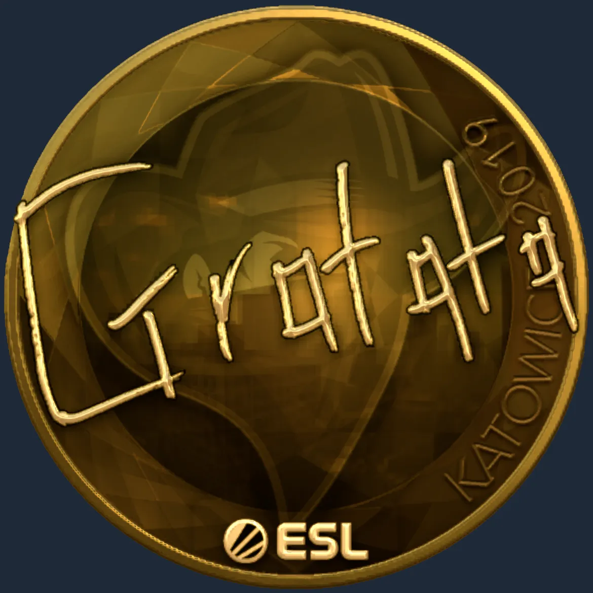 Sticker | Gratisfaction (Gold) | Katowice 2019