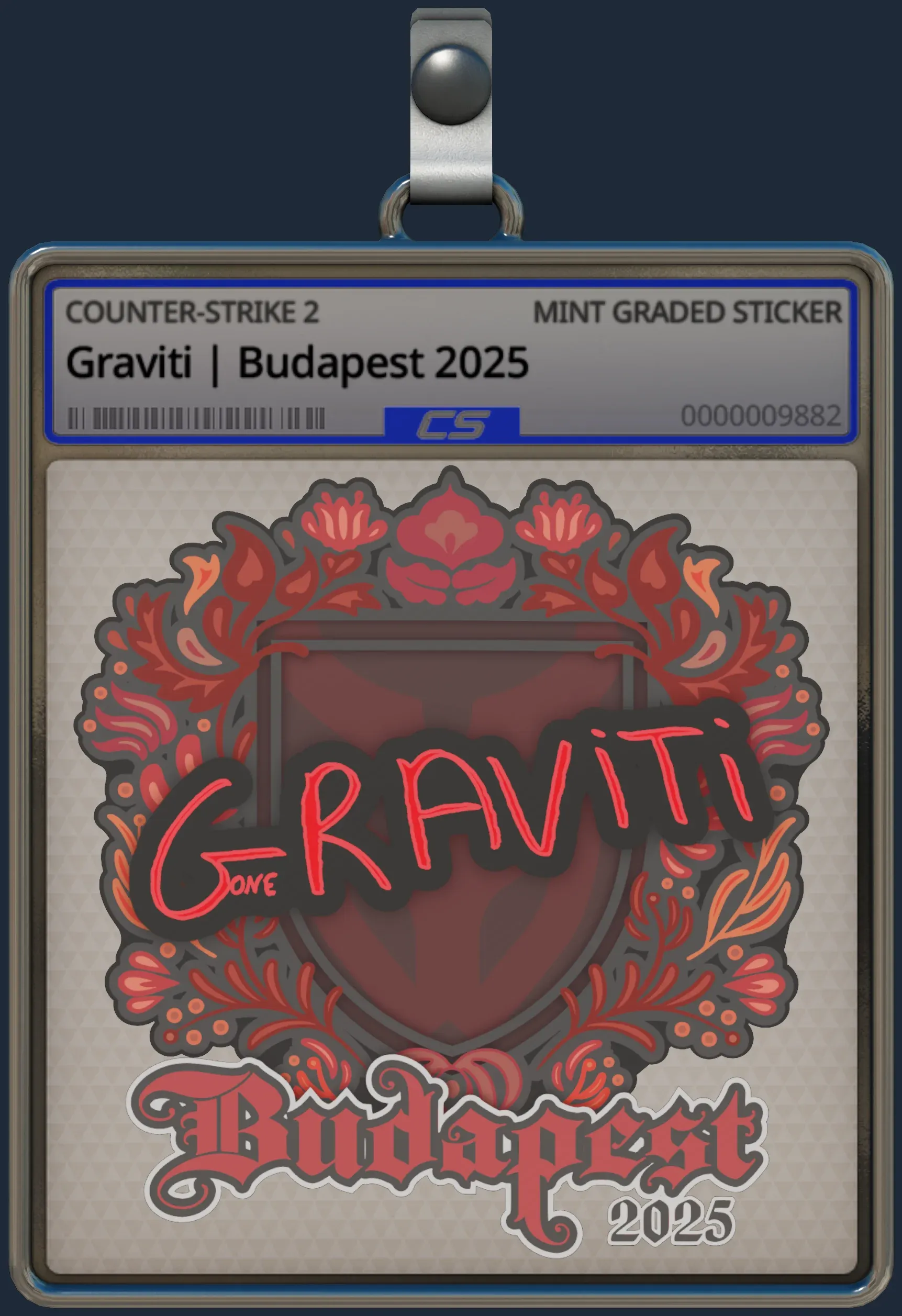 Sticker | Graviti | Budapest 2025 Sticker | Graviti | Budapest 2025