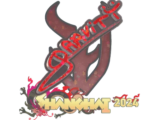 Sticker | Graviti (Glitter) | Shanghai 2024