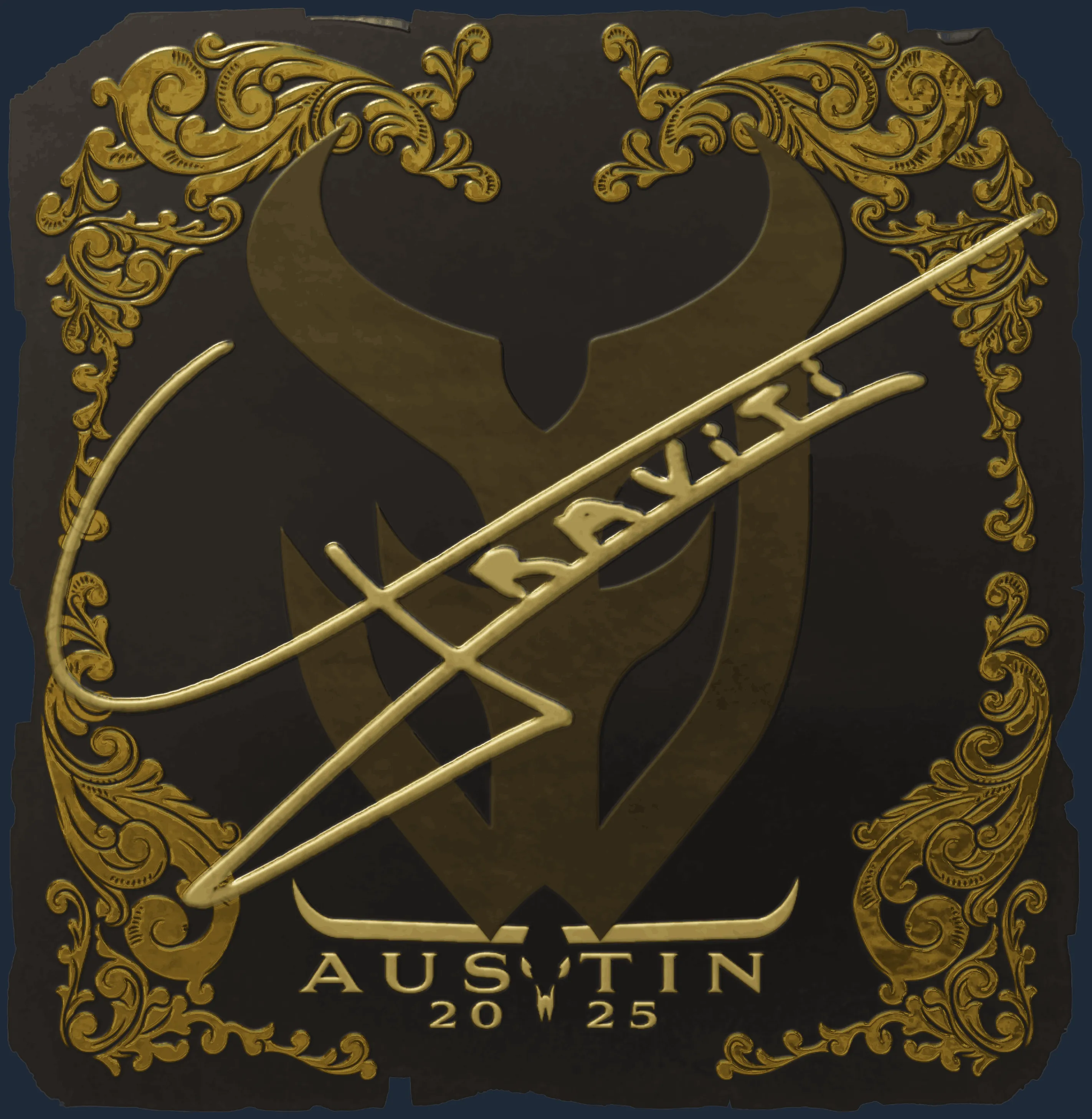Sticker | Graviti (Gold) | Austin 2025