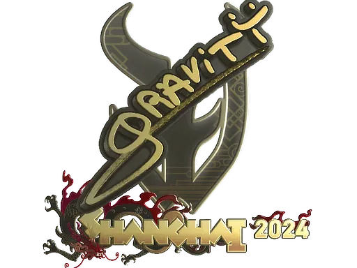 Sticker | Graviti (Gold) | Shanghai 2024