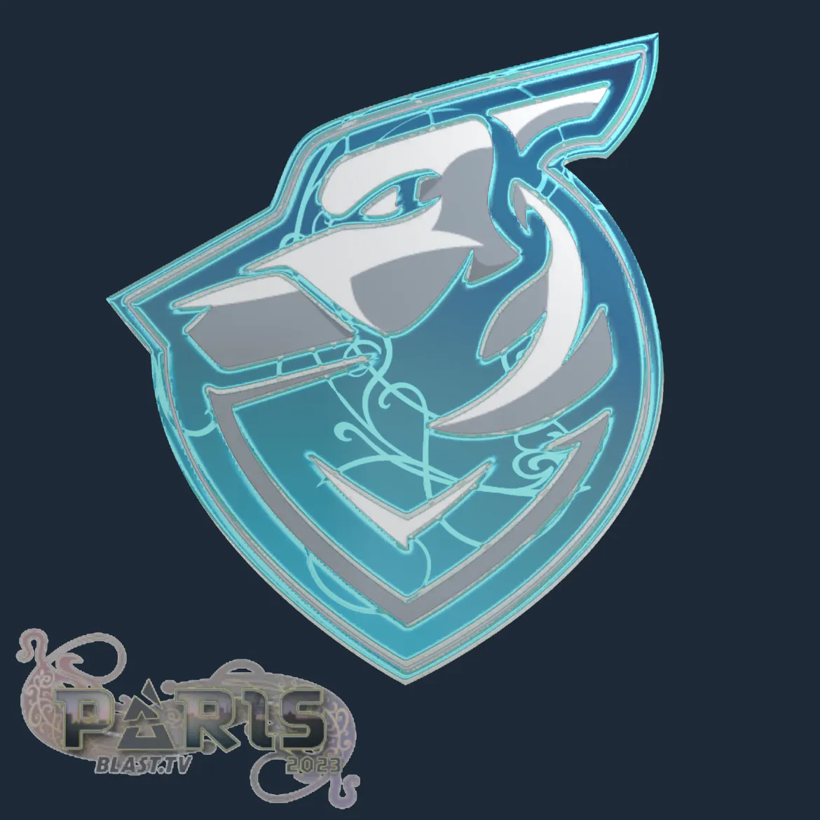 Sticker | Grayhound Gaming (Holo) | Paris 2023