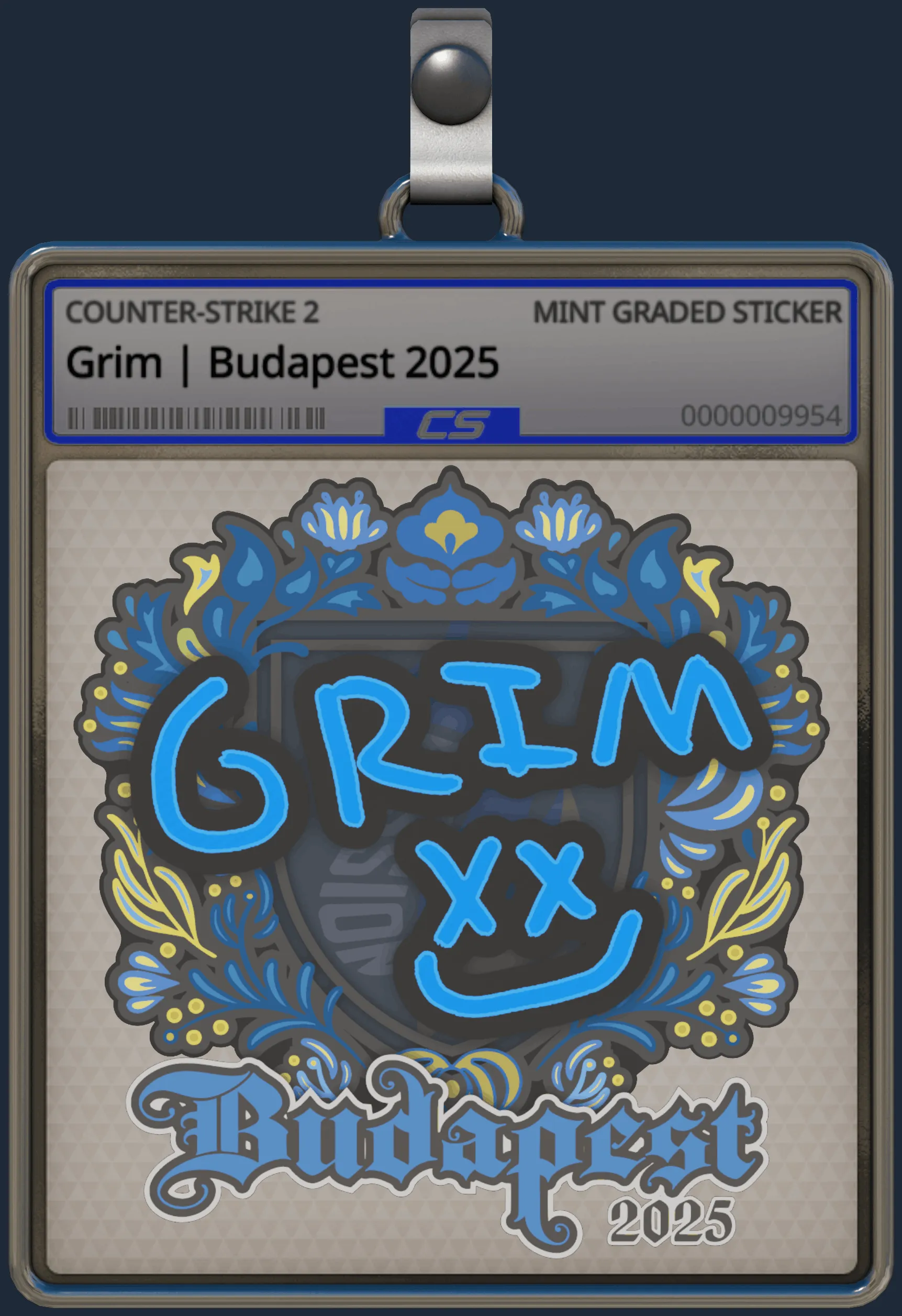 Sticker | Grim | Budapest 2025
