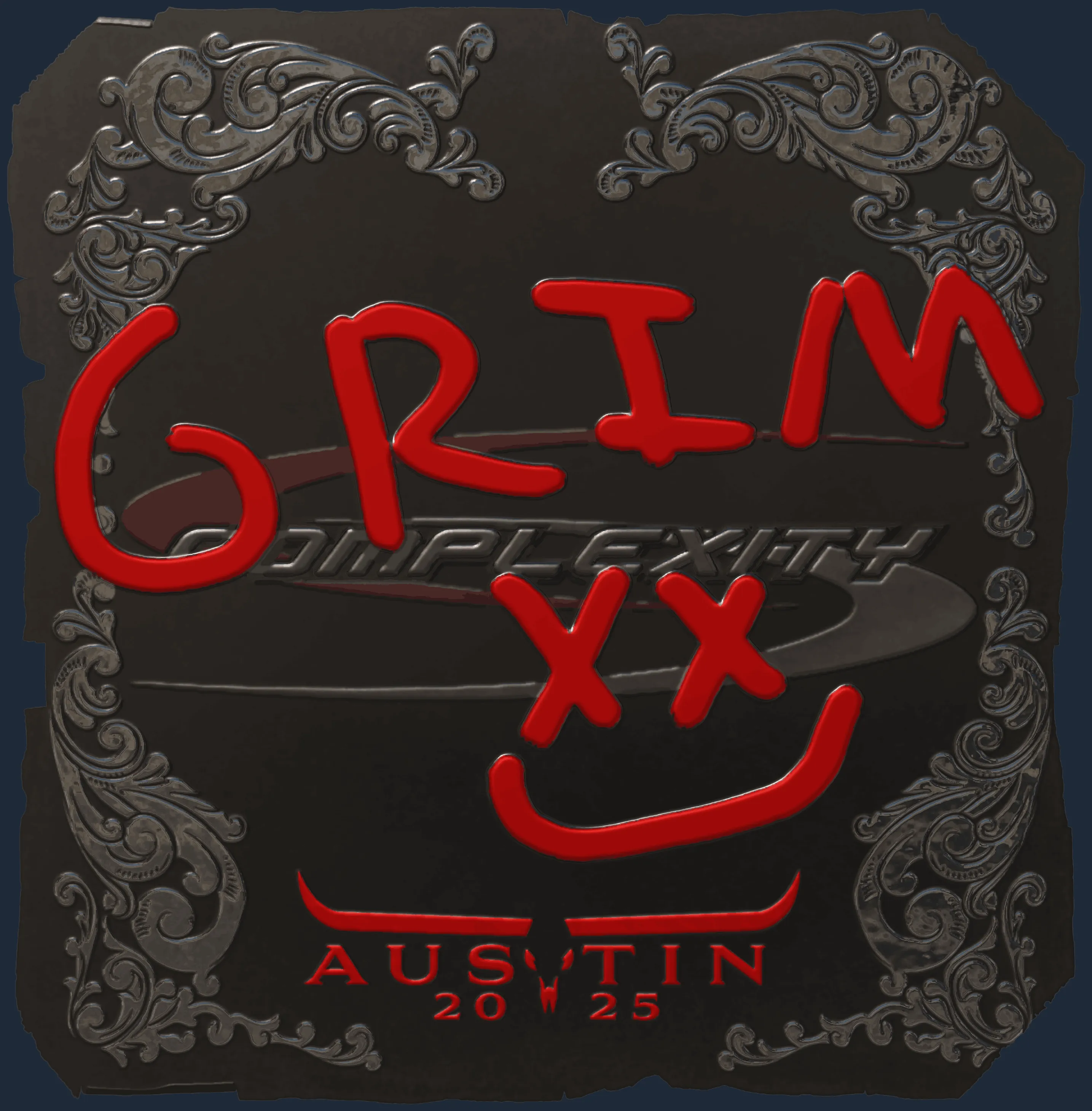 Sticker | Grim (Foil) | Austin 2025