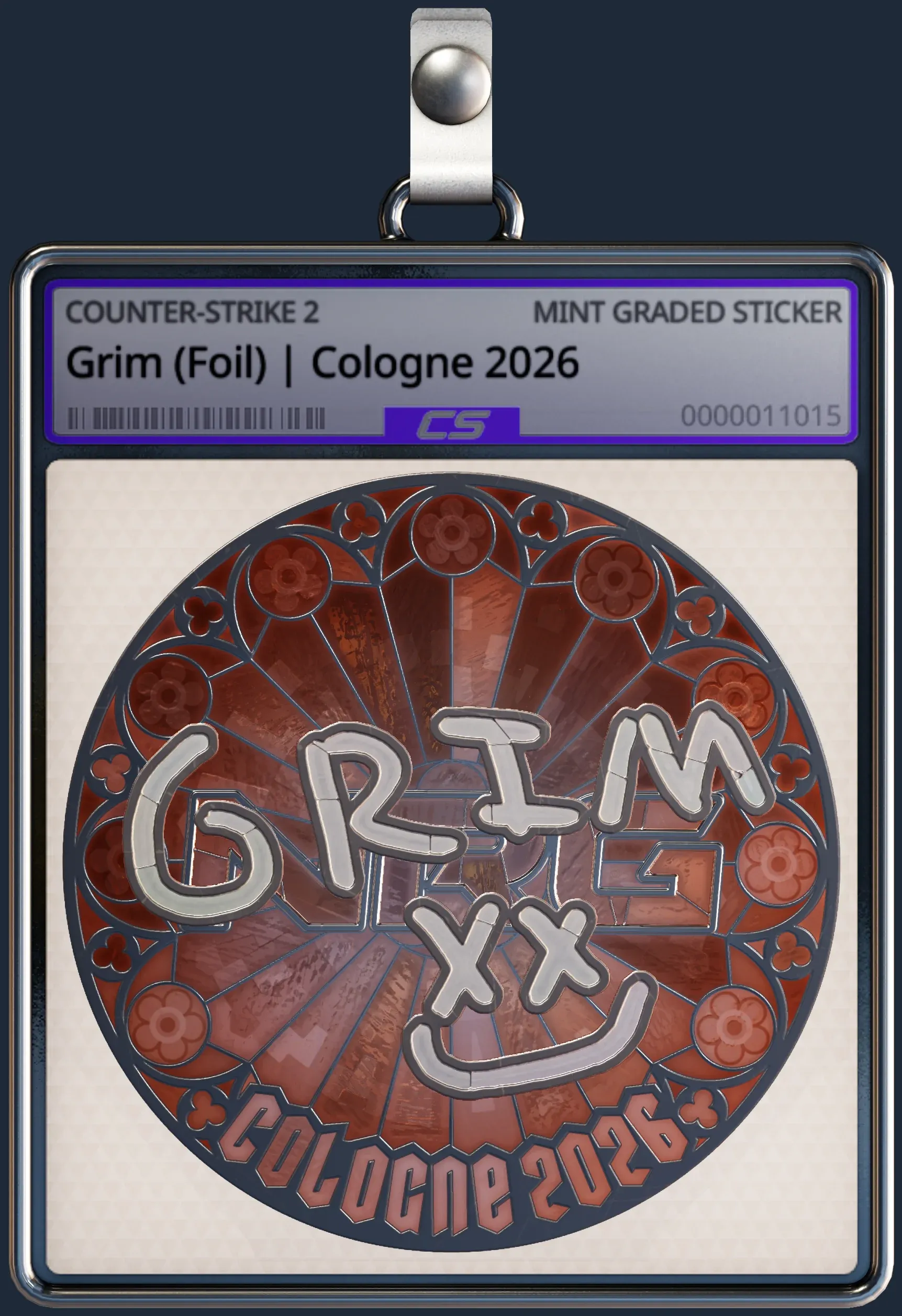 Sticker | Grim (Foil) | Cologne 2026