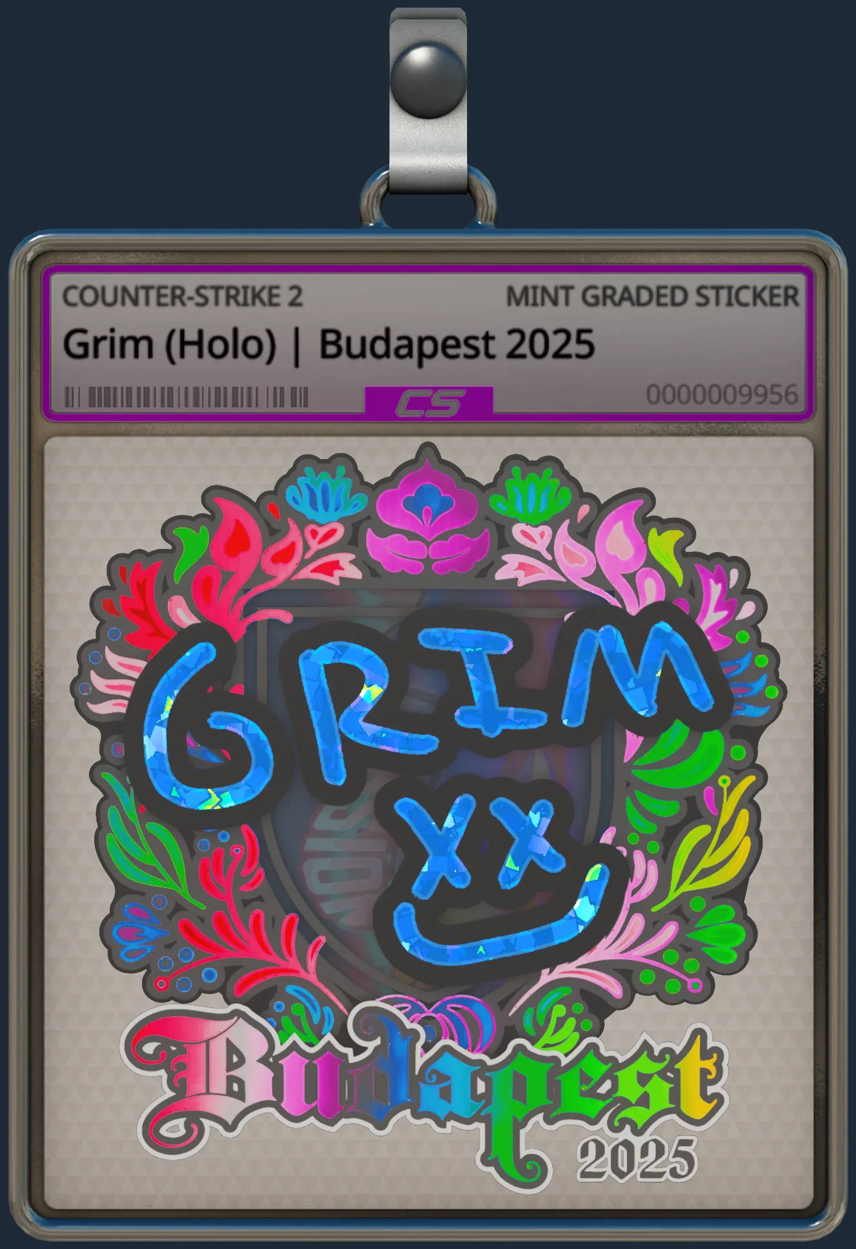 Sticker | Grim (Holo) | Budapest 2025