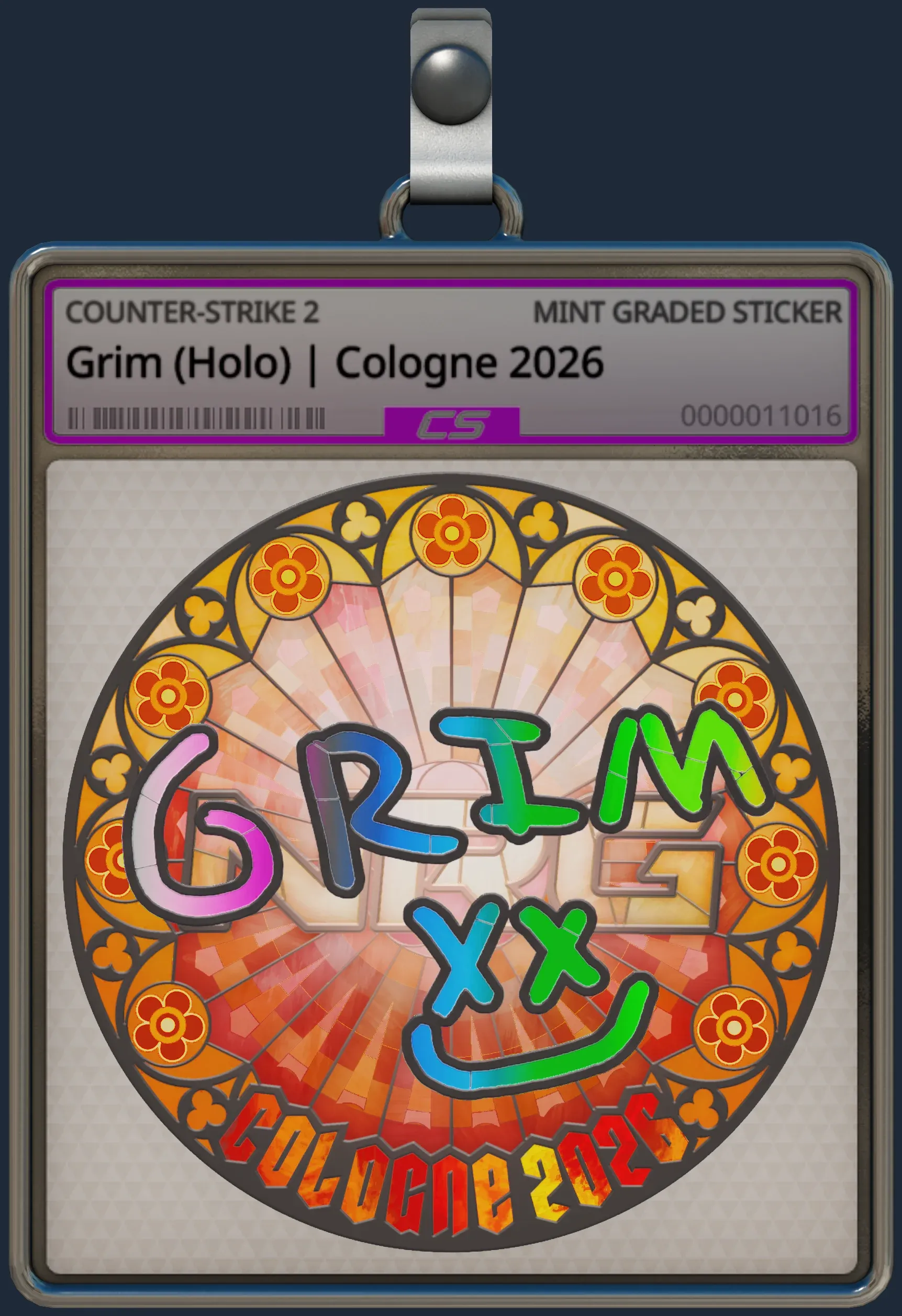Sticker | Grim (Holo) | Cologne 2026 Sticker | Grim (Holo) | Cologne 2026