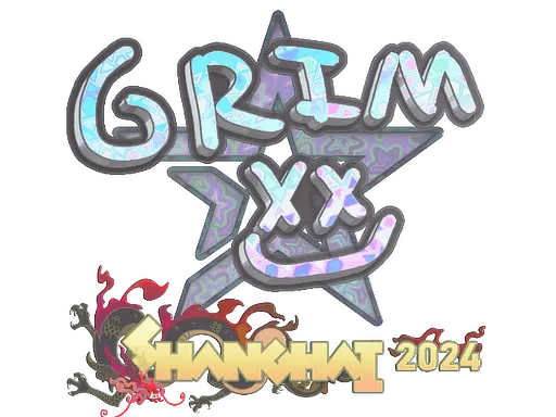 Sticker | Grim (Holo) | Shanghai 2024