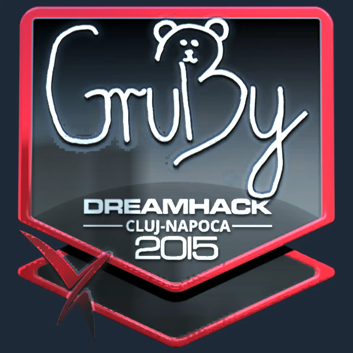 Sticker | GruBy (Foil) | Cluj-Napoca 2015