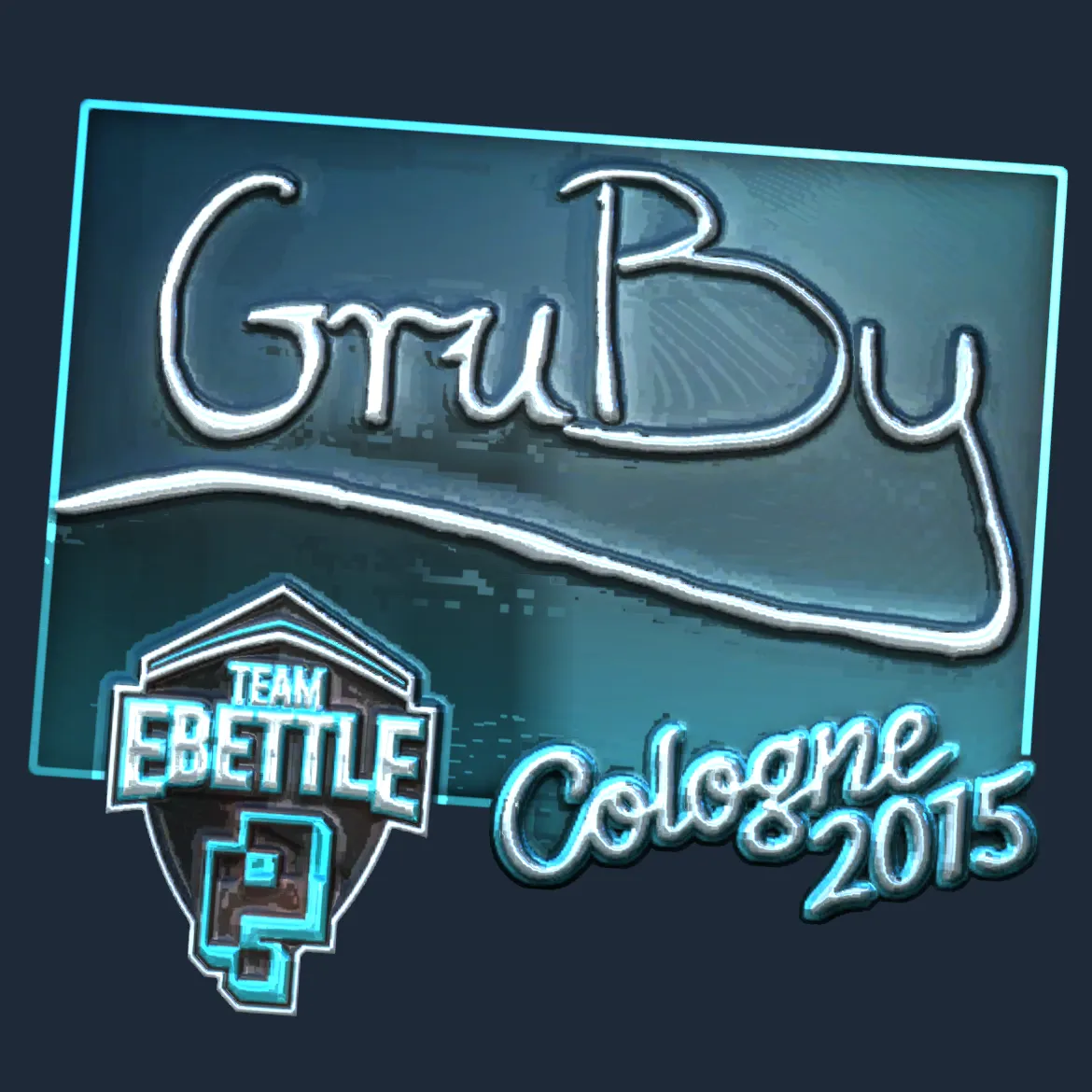 Sticker | GruBy (Foil) | Cologne 2015