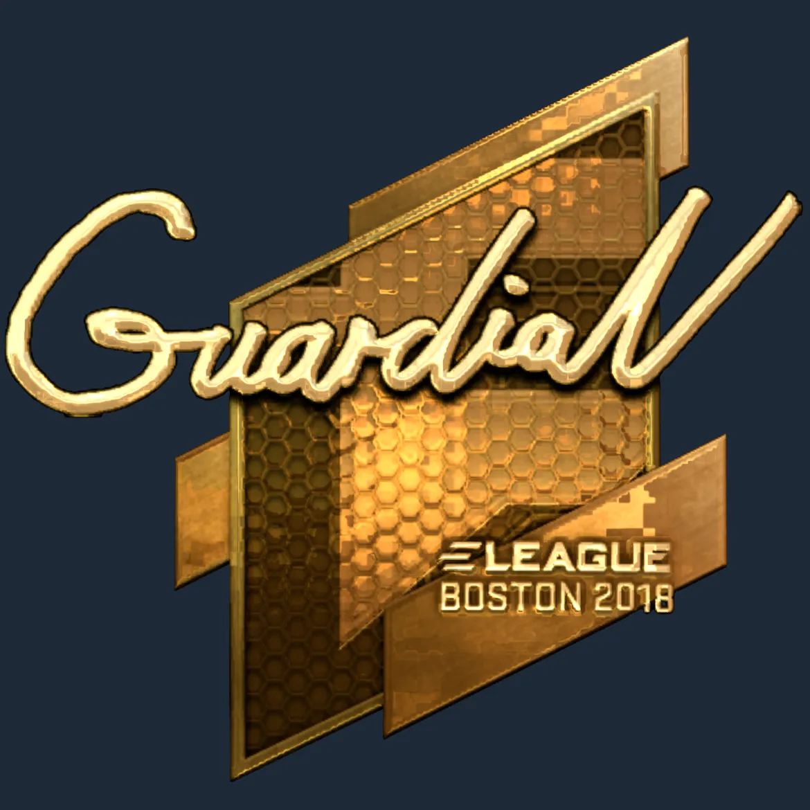 Sticker | GuardiaN (Gold) | Boston 2018