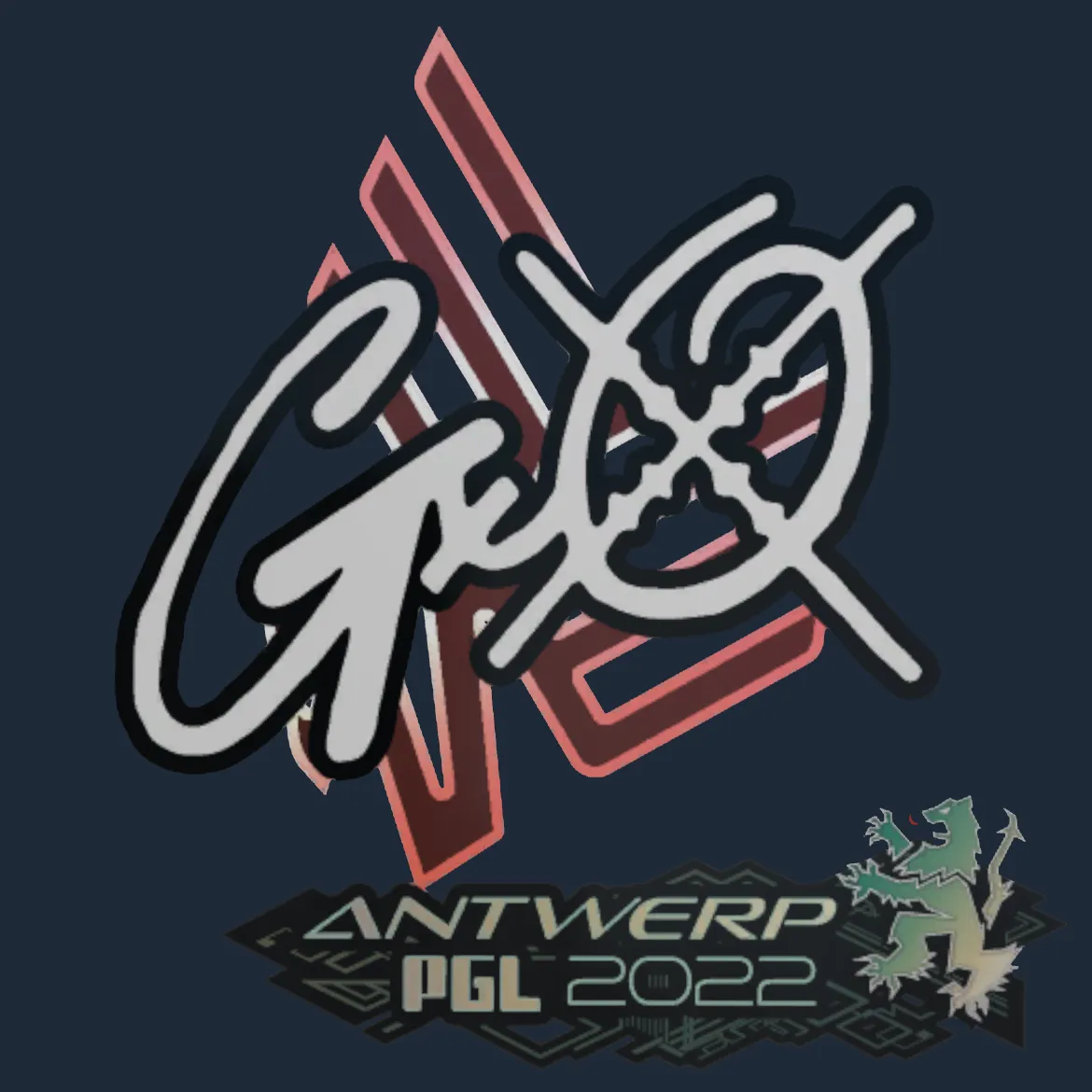 Sticker | gxx- | Antwerp 2022