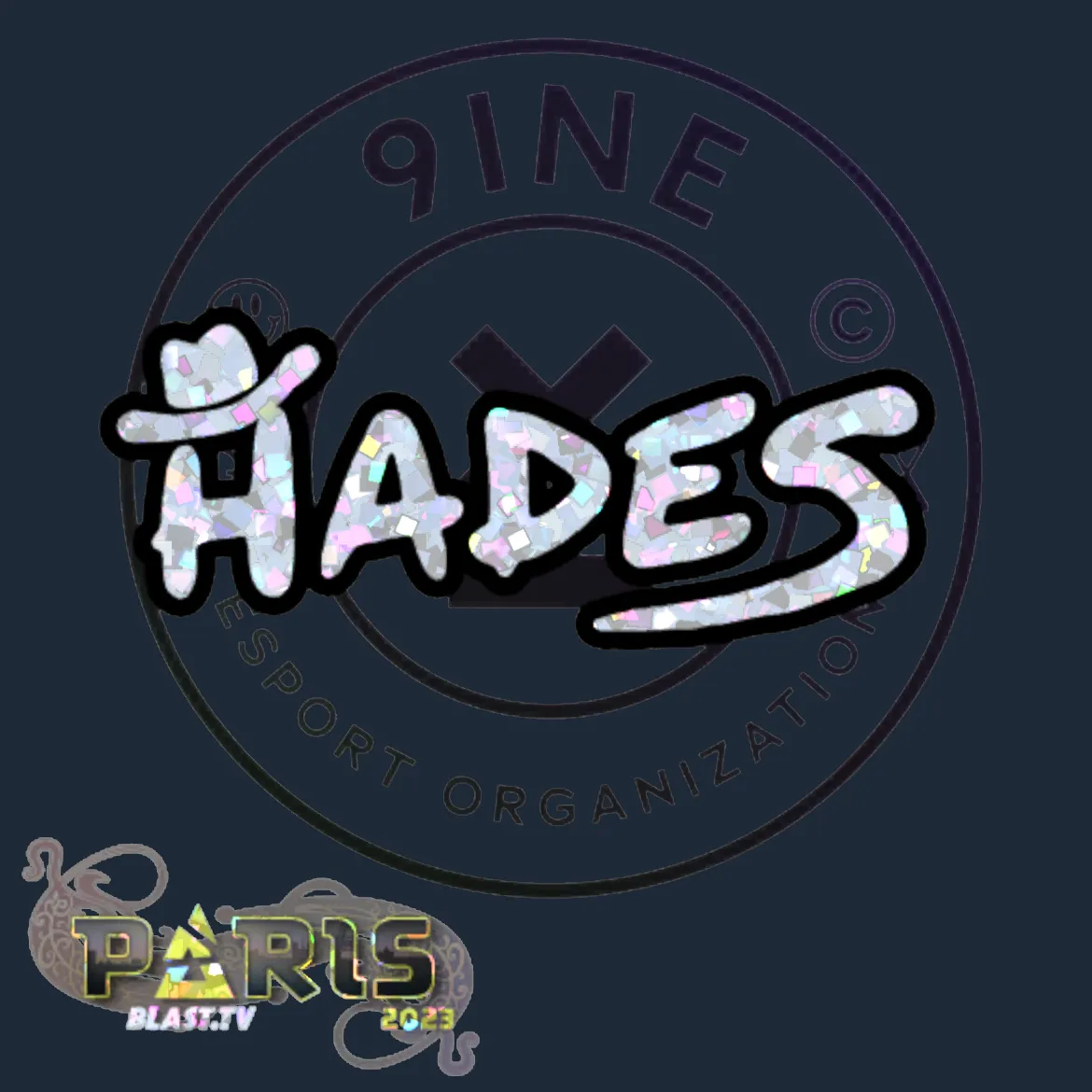 Sticker | hades (Glitter) | Paris 2023