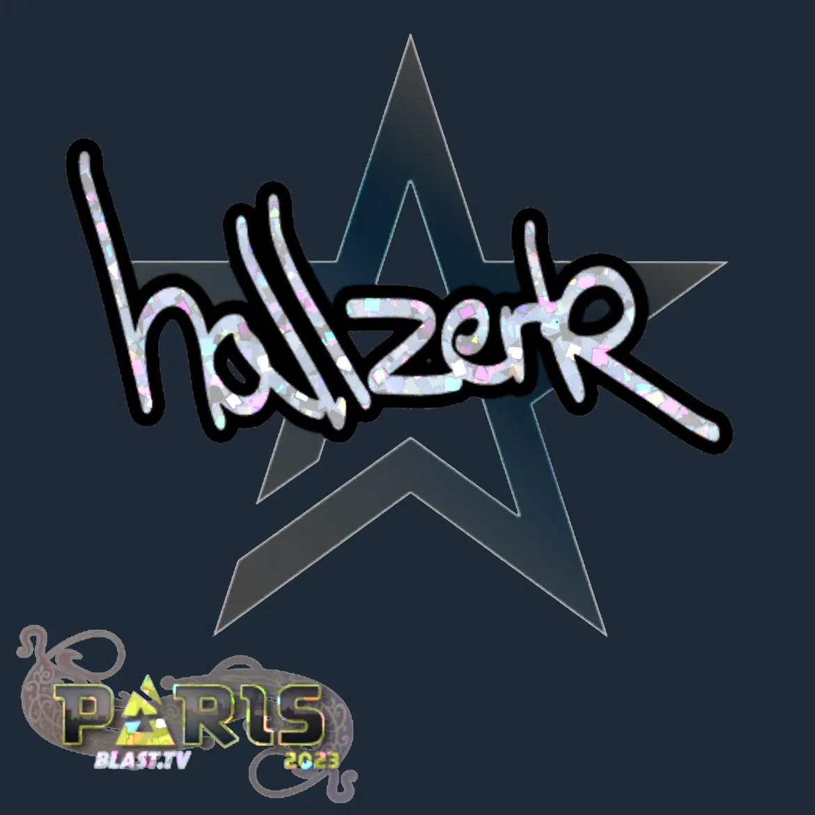 Sticker | hallzerk (Glitter) | Paris 2023