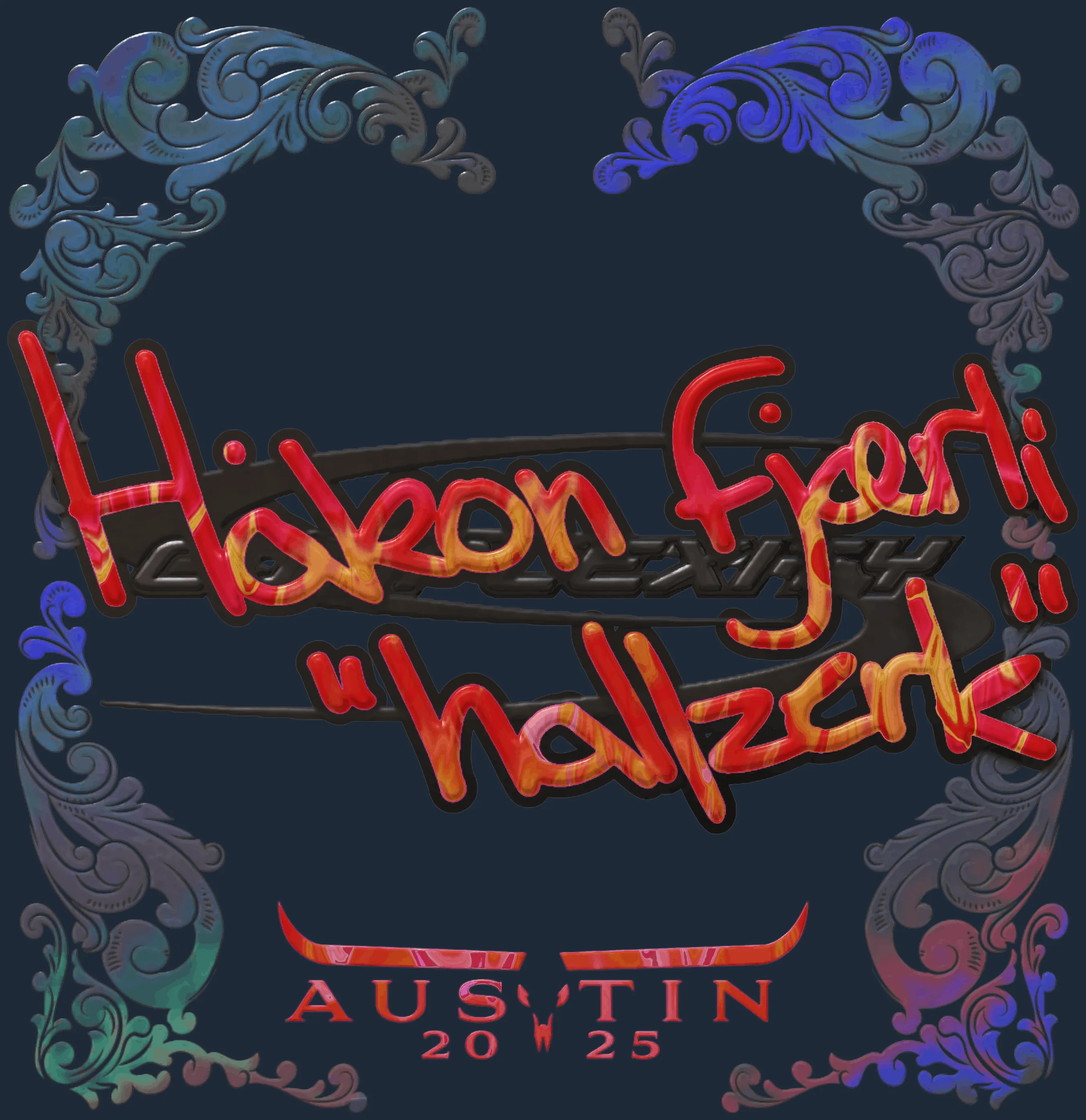 Sticker | hallzerk (Holo) | Austin 2025