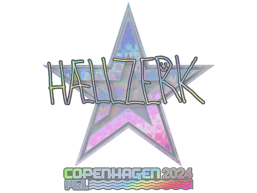 Sticker | hallzerk (Holo) | Copenhagen 2024