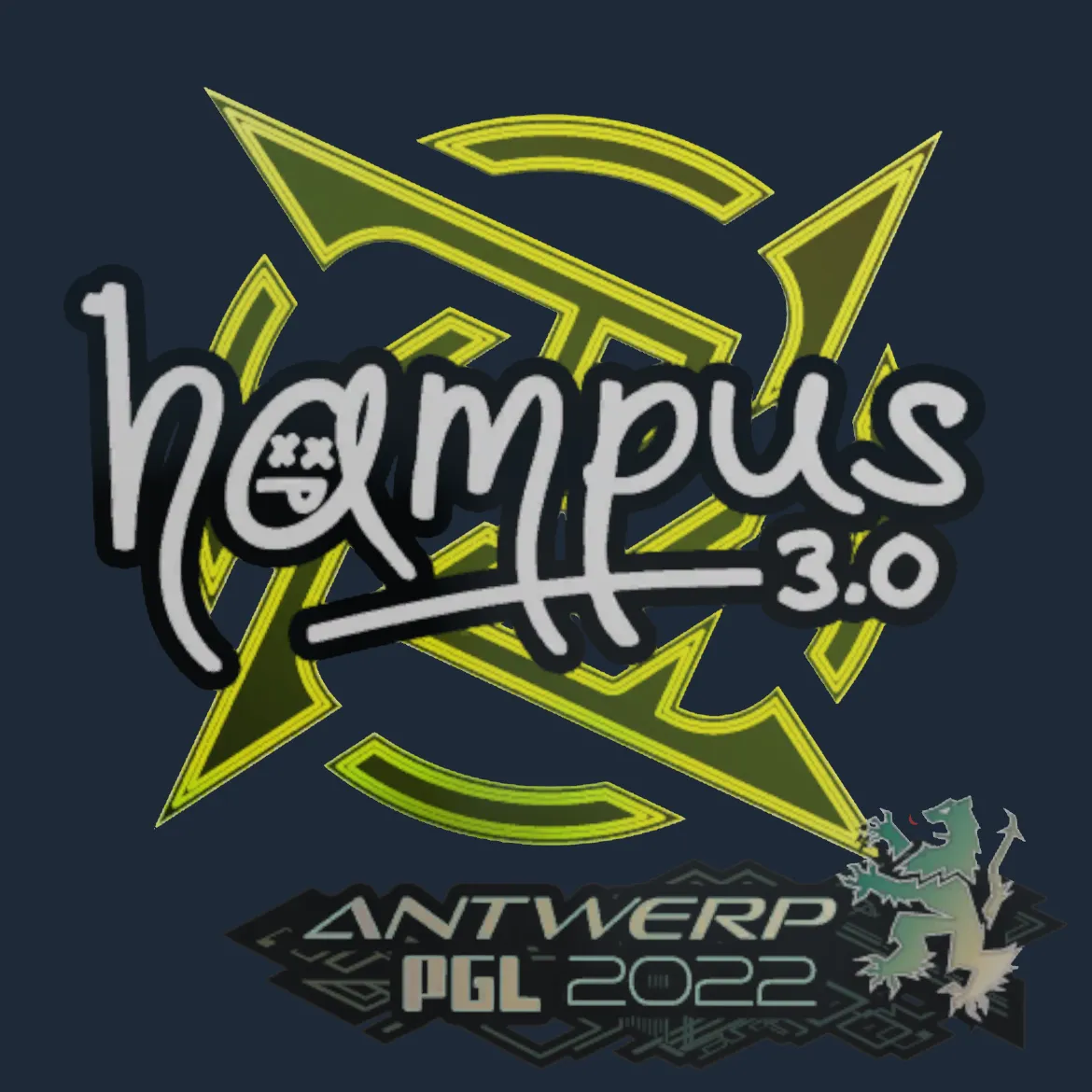 Sticker | hampus | Antwerp 2022