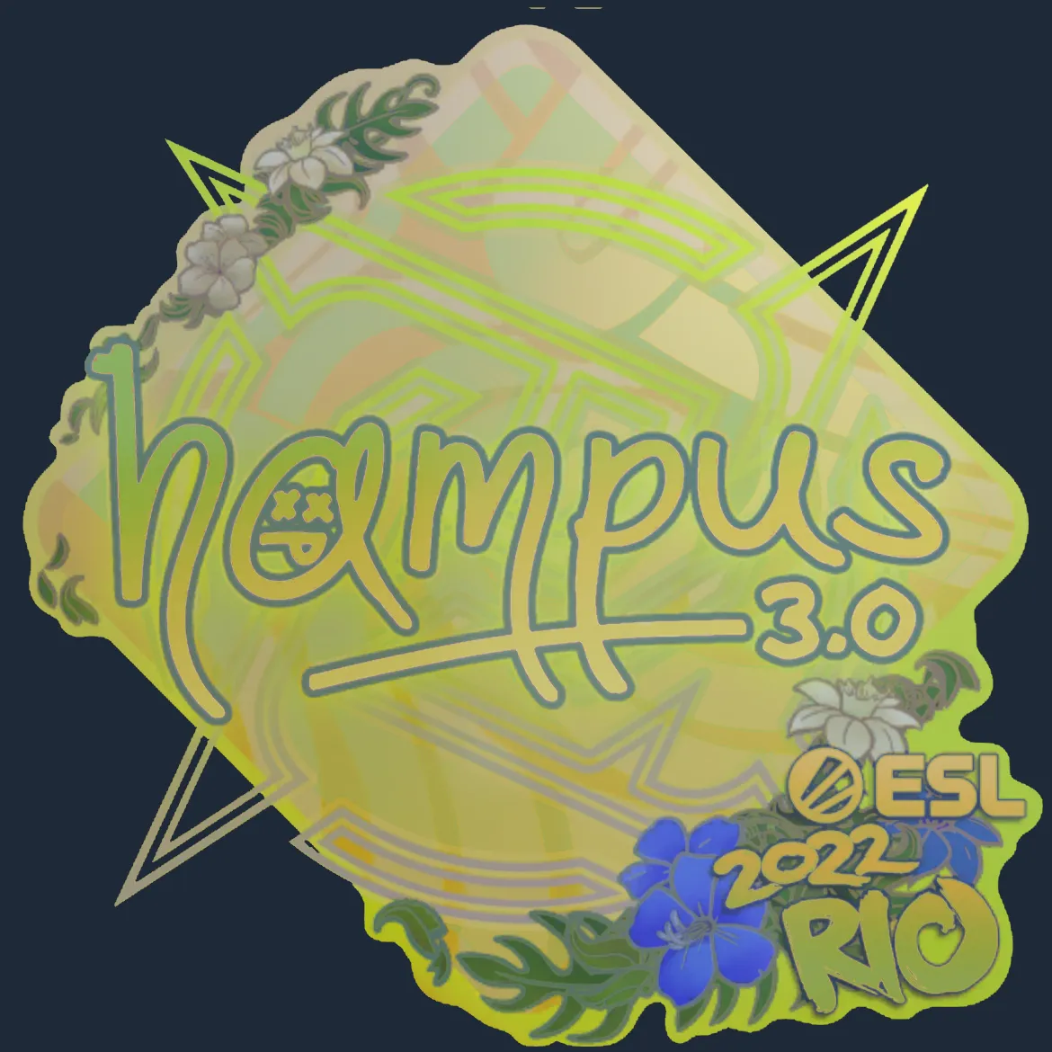 Sticker | hampus (Holo) | Rio 2022