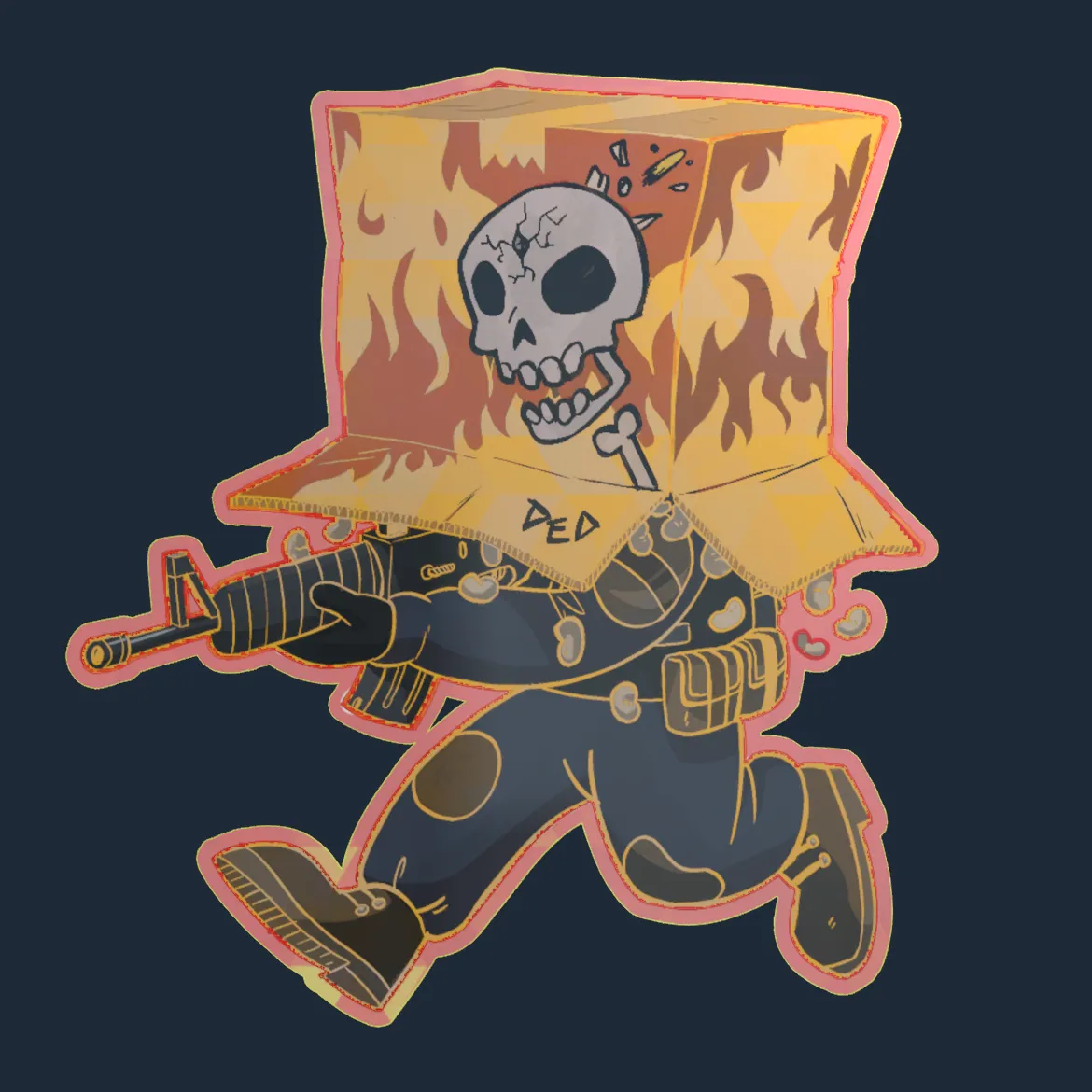 Sticker | Handle With Care (Holo)