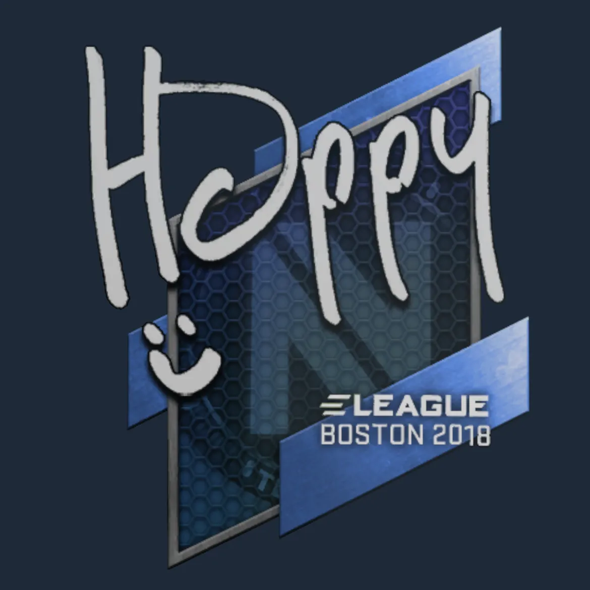 Sticker | Happy | Boston 2018