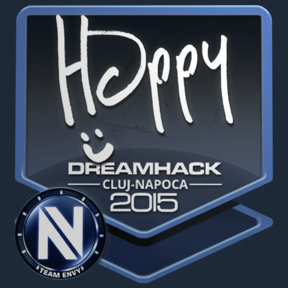 Sticker | Happy | Cluj-Napoca 2015