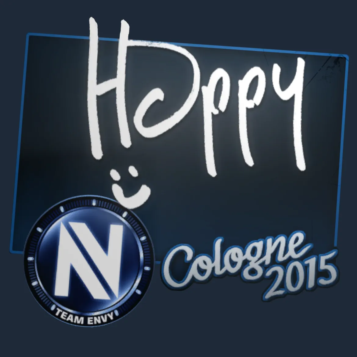 Sticker | Happy | Cologne 2015