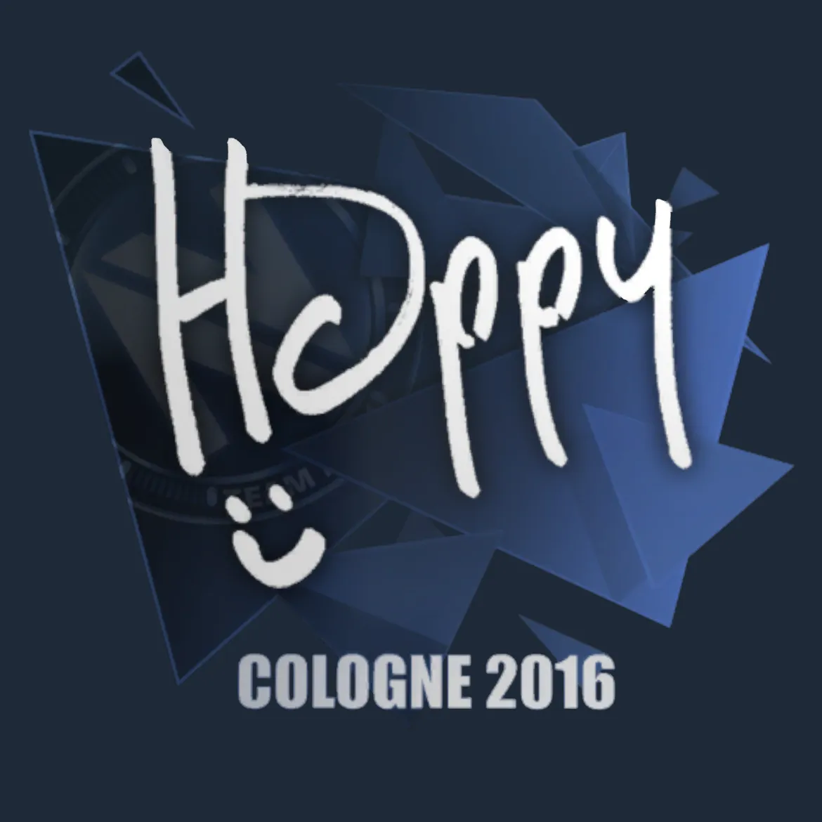 Sticker | Happy | Cologne 2016
