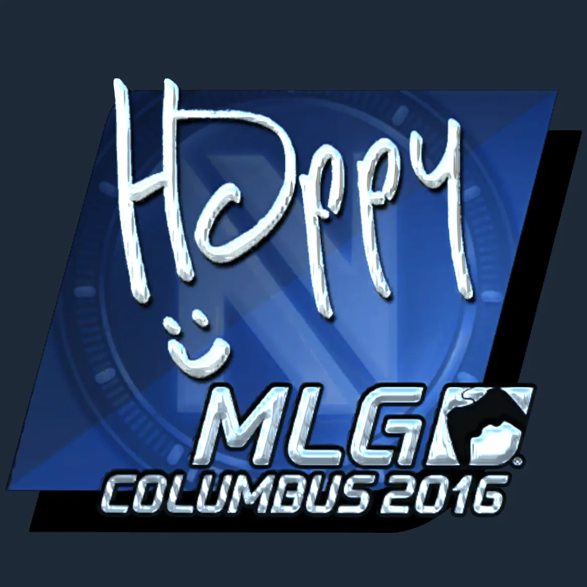 Sticker | Happy (Foil) | MLG Columbus 2016