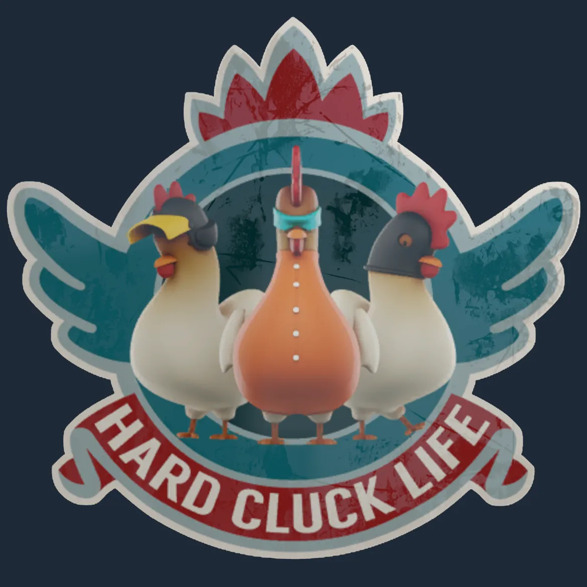 Sticker | Hard Cluck Life