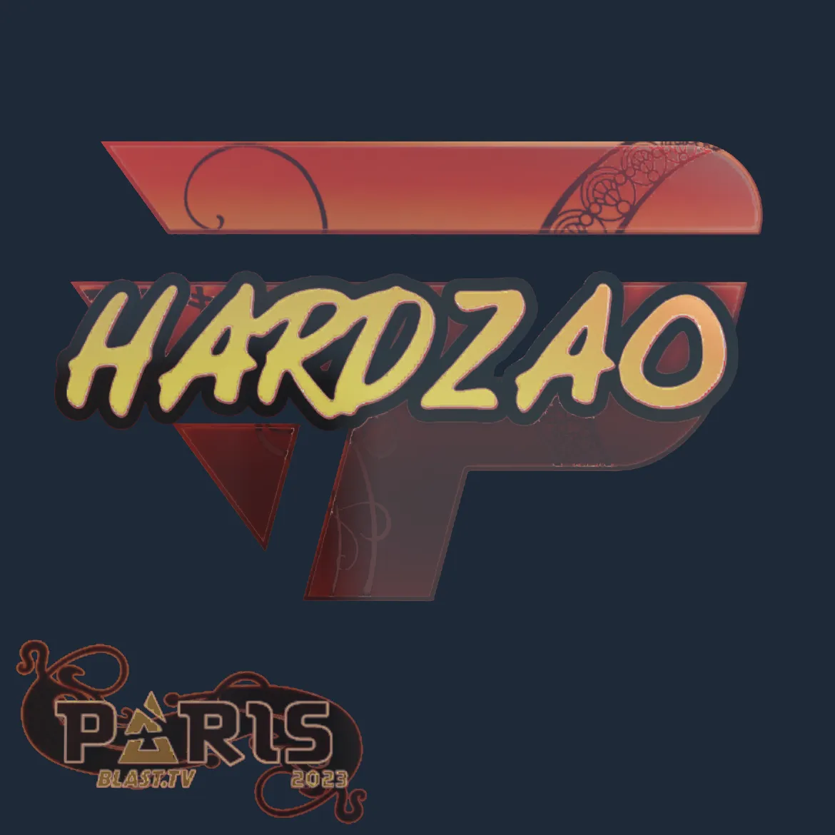 Sticker | hardzao (Holo) | Paris 2023
