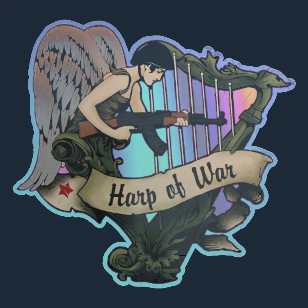 Sticker | Harp of War (Holo)