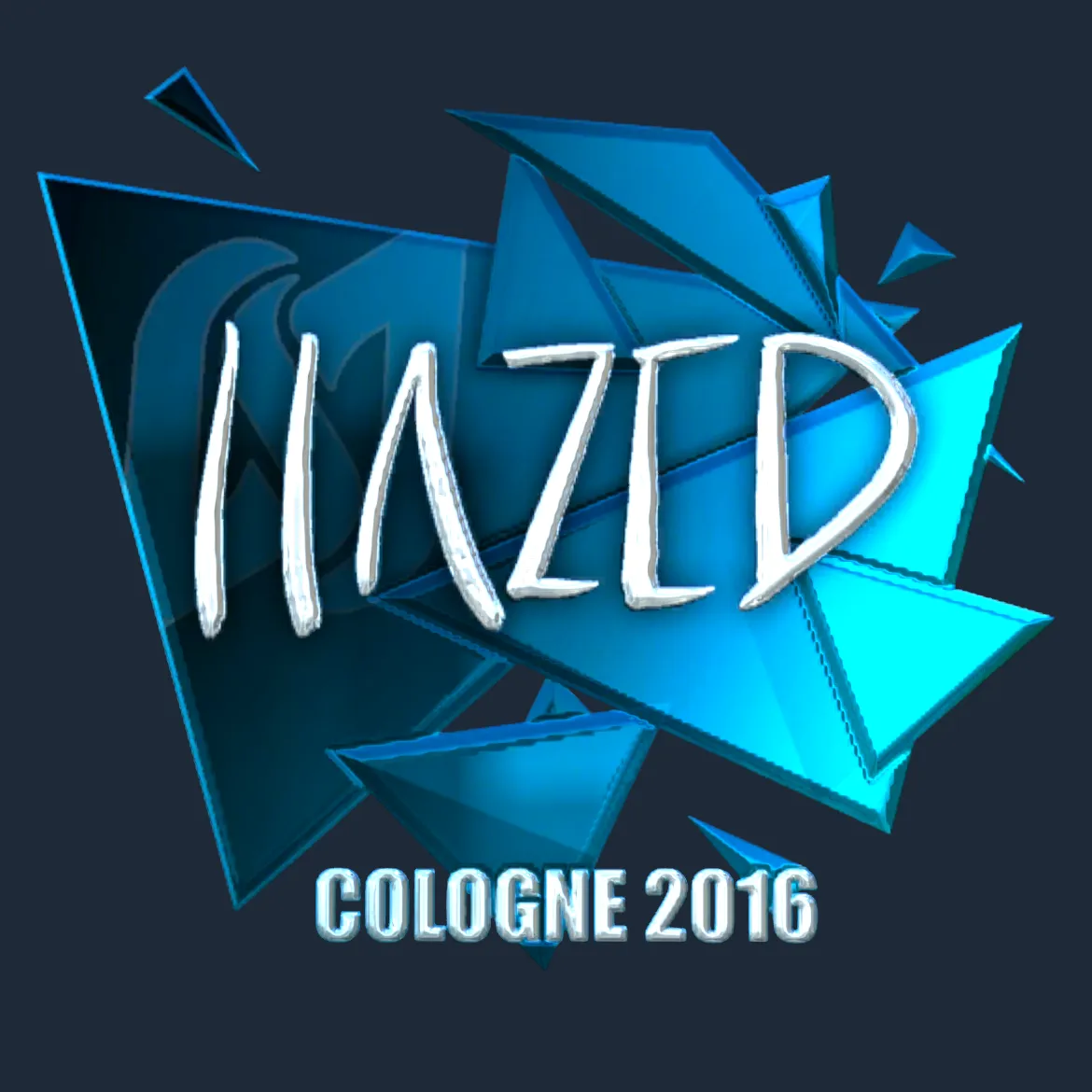 Sticker | hazed (Foil) | Cologne 2016
