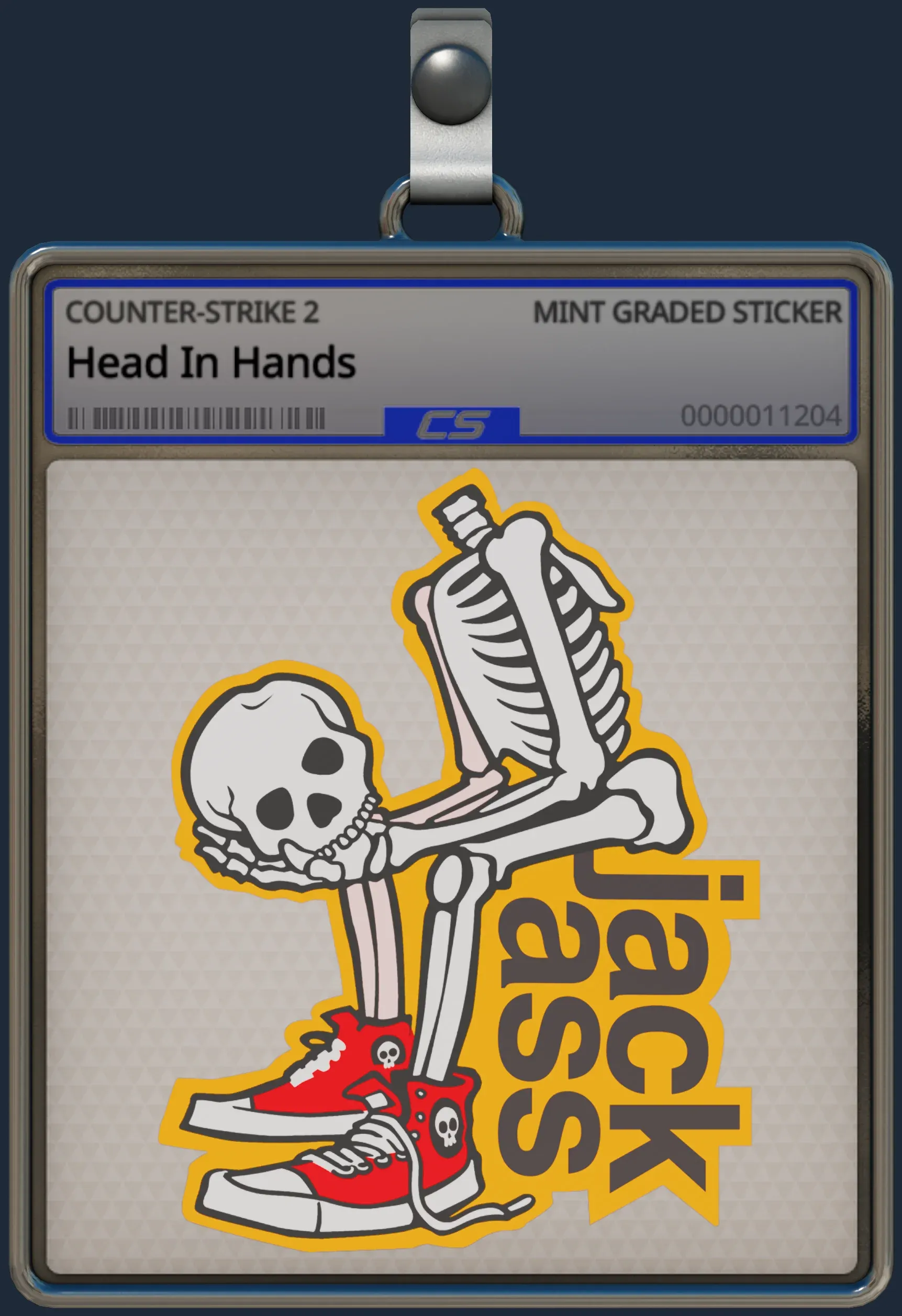 Sticker | Head In Hands Sticker | Head In Hands