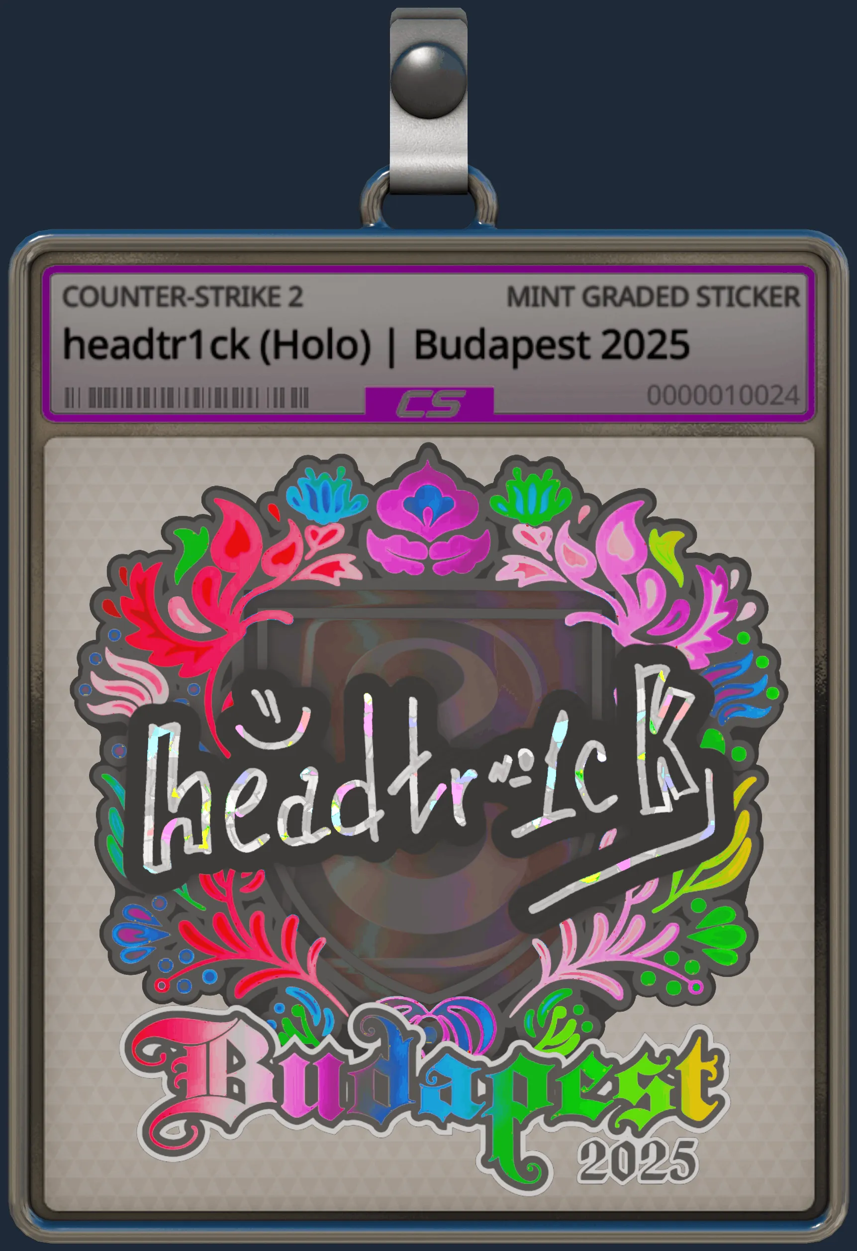 Sticker | headtr1ck (Holo) | Budapest 2025
