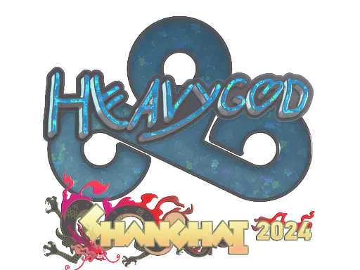 Sticker | Heavygod (Glitter) | Shanghai 2024